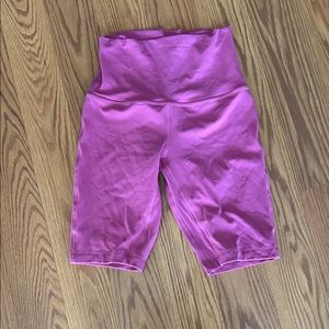 lululemon athletica Pink Bike Shorts